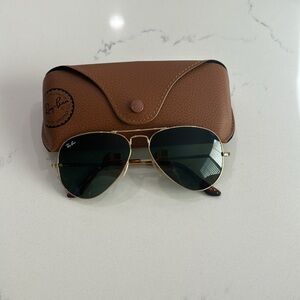 Ray Ban Aviator gold 55 mm